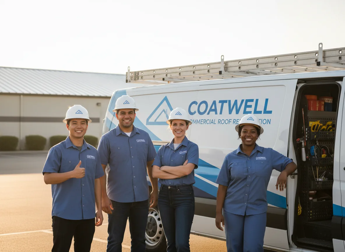 Commercial roof coating company in Mirando City, TX